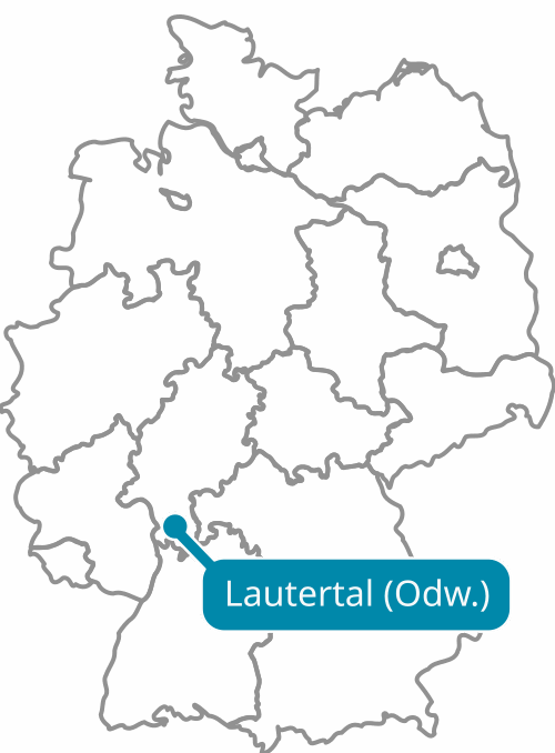 Karte Hessen Lautertal (Odenwald)