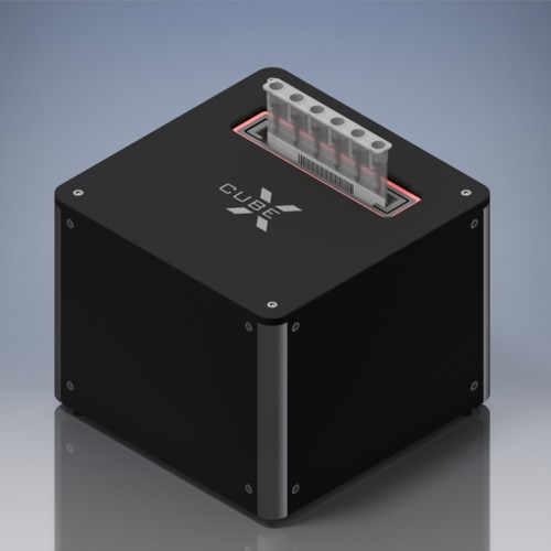 cubeX - Gelkarten Lesegerät cubeReader Rendering